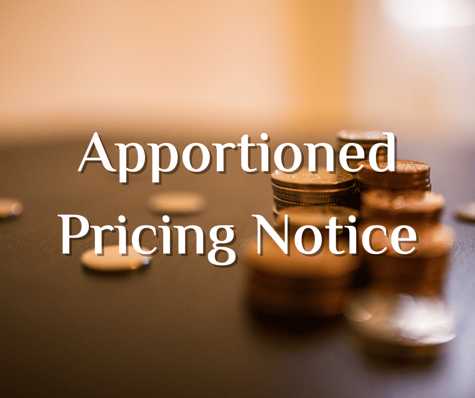 NDIS Price Guide - Apportioned pricing